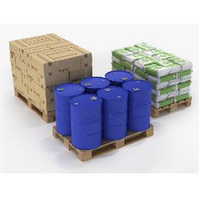 Wood pallet set